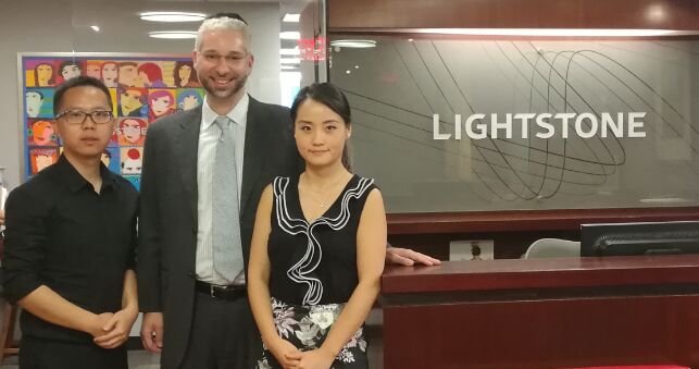 世貿通管理層在美訪問Lightstone Group總部