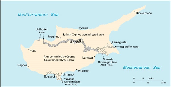 塞普勒斯地圖