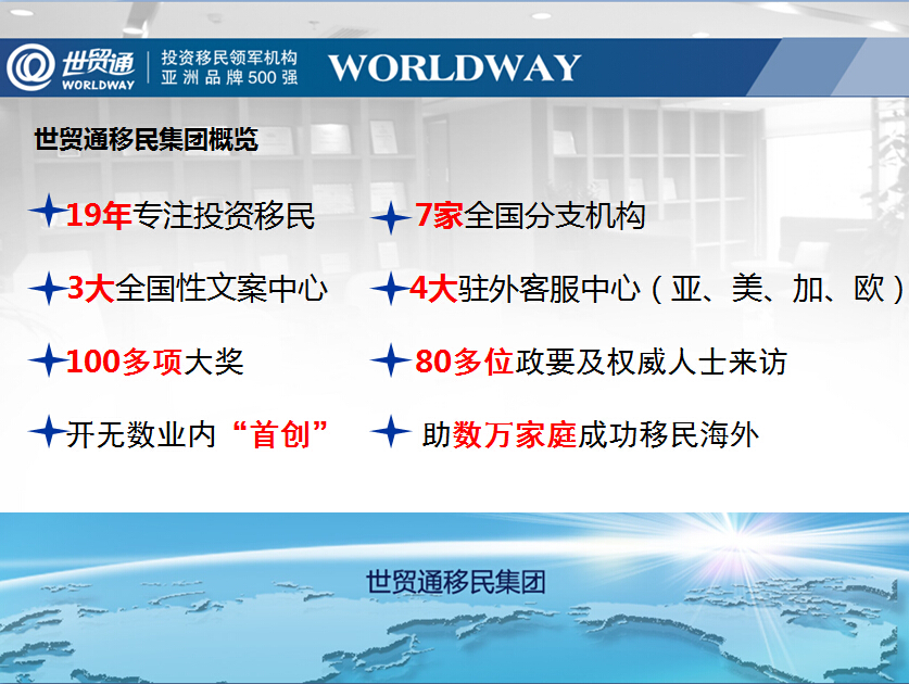 世貿通美國投資移民怎麽樣
